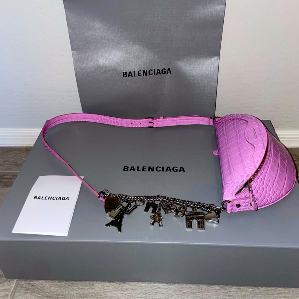 Balenciaga Xxs souvenir charm bag